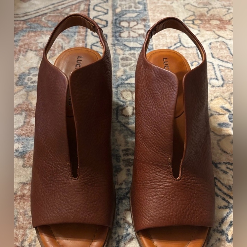 Lucky Brand Women’s Rhazy Slingback Heels | Size 7 - Picture 3 of 6